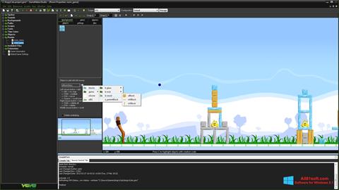 Снимка на екрана GameMaker: Studio за Windows 8.1