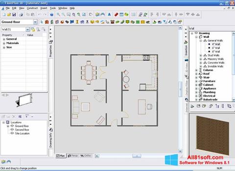 Снимка на екрана FloorPlan 3D за Windows 8.1