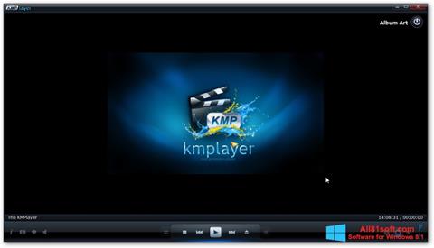 Снимка на екрана KMPlayer за Windows 8.1