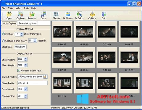 Снимка на екрана SnapShot за Windows 8.1