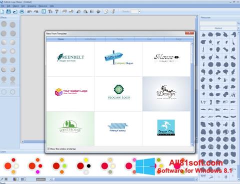 Снимка на екрана Sothink Logo Maker за Windows 8.1