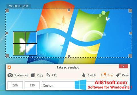 Снимка на екрана ScreenShot за Windows 8.1