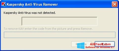 Снимка на екрана KAVremover за Windows 8.1
