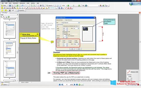 Снимка на екрана PDF-XChange Editor за Windows 8.1