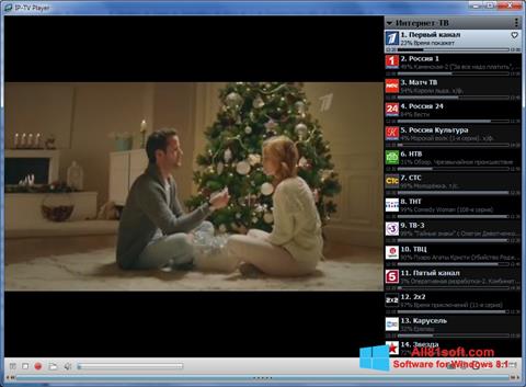 Снимка на екрана IP-TV Player за Windows 8.1