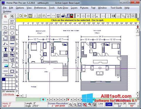 Снимка на екрана Home Plan Pro за Windows 8.1