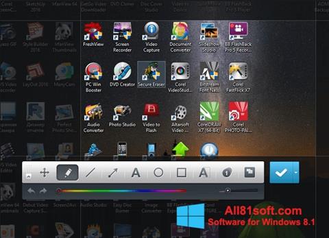 Снимка на екрана Joxi за Windows 8.1