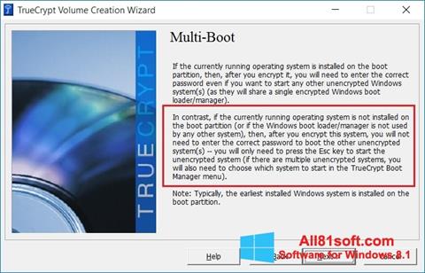 Снимка на екрана MultiBoot за Windows 8.1
