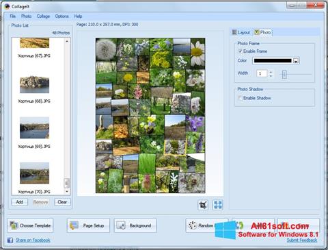 Снимка на екрана CollageIt за Windows 8.1
