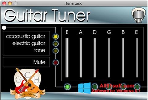 Снимка на екрана Guitar Tuner за Windows 8.1