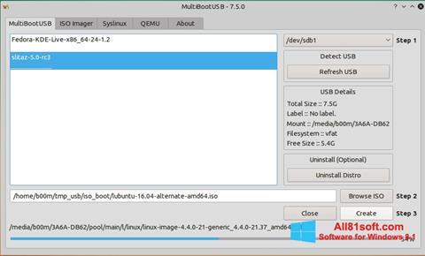 Снимка на екрана MultiBoot USB за Windows 8.1